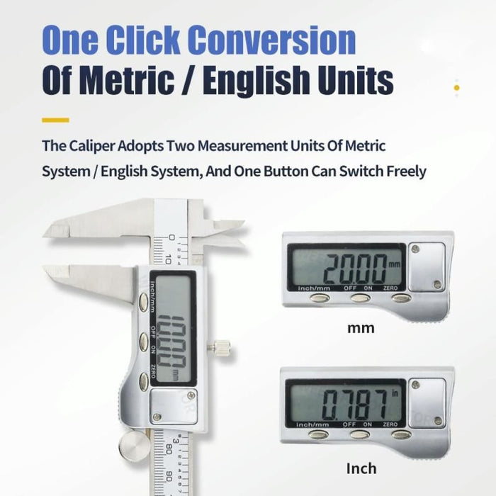 0-150mm Lcd Digital Calipers Electronic Vernier Caliper