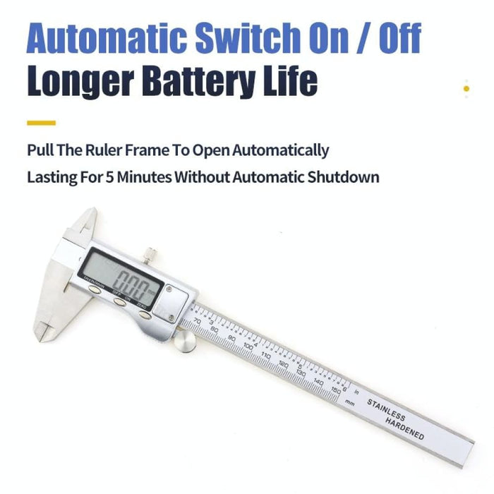 0-150mm Lcd Digital Calipers Electronic Vernier Caliper