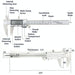 0-150mm Lcd Digital Calipers Electronic Vernier Caliper