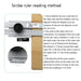 0-250mm Portable Woodworking Scribing Marker Ruler