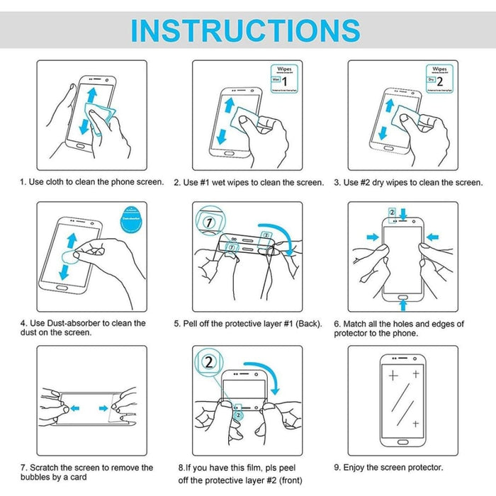 0.3mm 9h Tempered Glass Tablet Film Explosion Proof