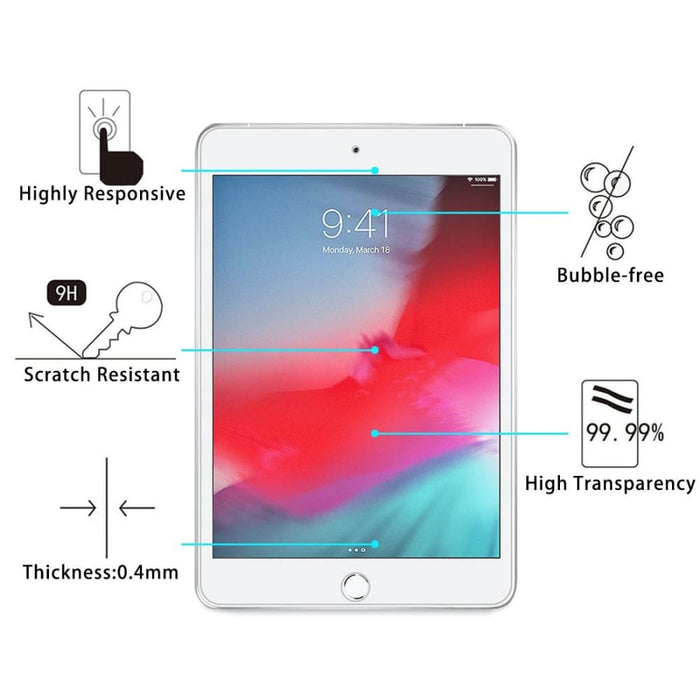 0.4mm Tempered Glass Film For Ipad Mini 5 9h Hardness