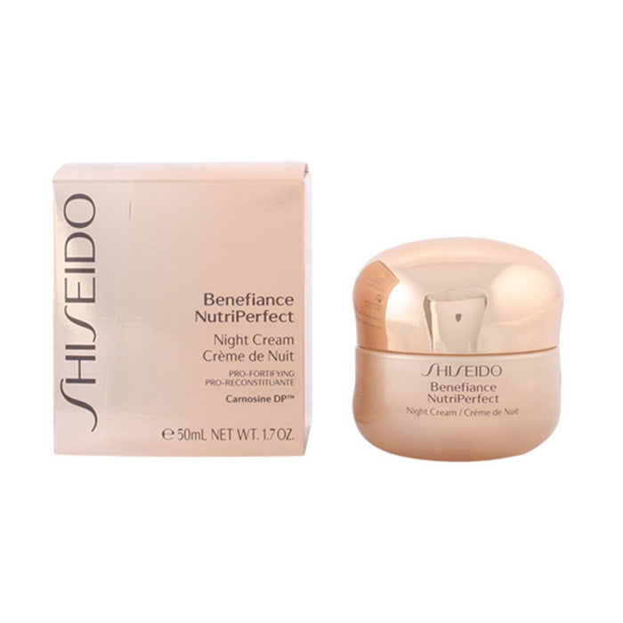 Anti-Wrinkle Night Cream By Shiseido Benefiance Nutriperfect 50 Ml