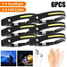 1-20pcs Usb Rechargable 4 Lighting Mode Cob Led Headlamp