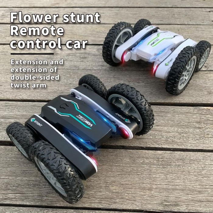 1 24 2.4g Flowering Stunt Car Rc Double Deformation Remote