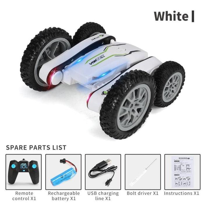 1 24 2.4g Flowering Stunt Car Rc Double Deformation Remote