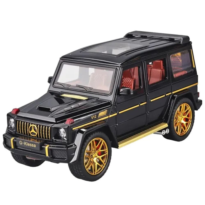 1 24 Amg G63 Model Car Zinc Alloy Pull Back Toy With Sound