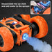 1 24 Electric Spray Remote Control Car Double Sided