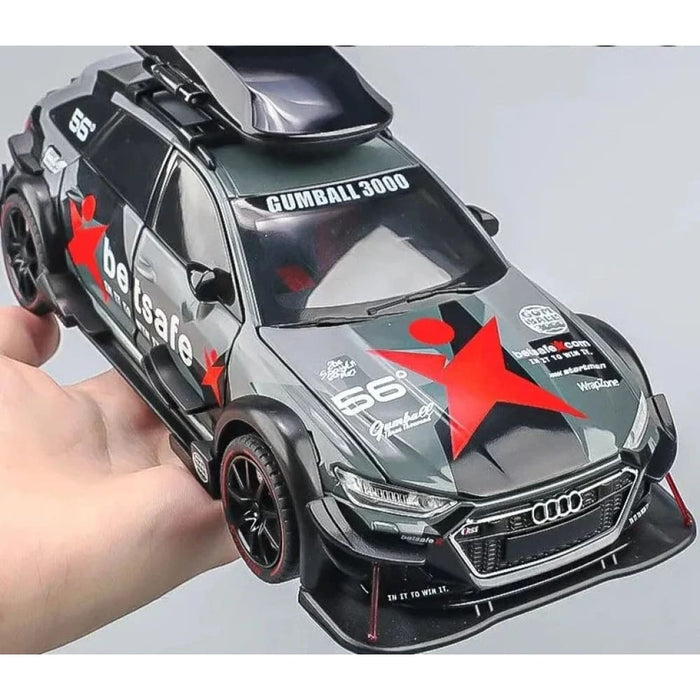 1 24 Rs6 Racing Die Cast Model Car Collector s Item l