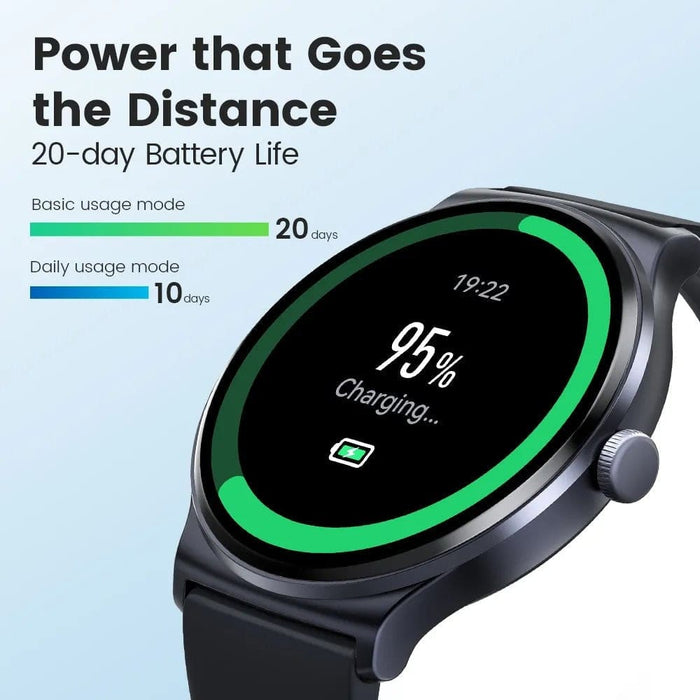 1.38’ Display Bluetooth 5.3 Heart Rate Monitor Solar Lite