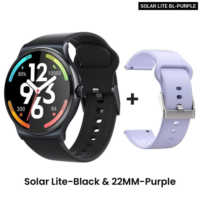 1.38’ Display Bluetooth 5.3 Heart Rate Monitor Solar Lite