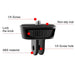 1/4 Screw Adjustable Abs Action Camera Tripod Adapter