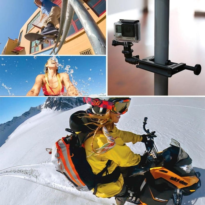 1/4 Screw Hole Tripod Mount Cnc Adapter For Gopro Hero 12