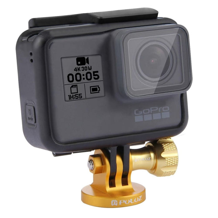 1/4 Screw Hole Tripod Mount Cnc Adapter For Gopro Hero 12