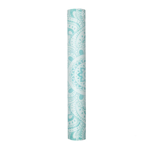 1.5mm Mandala Turquoise Yoga Mat Combo