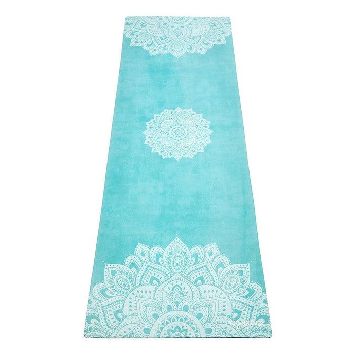 1.5mm Mandala Turquoise Yoga Mat Combo