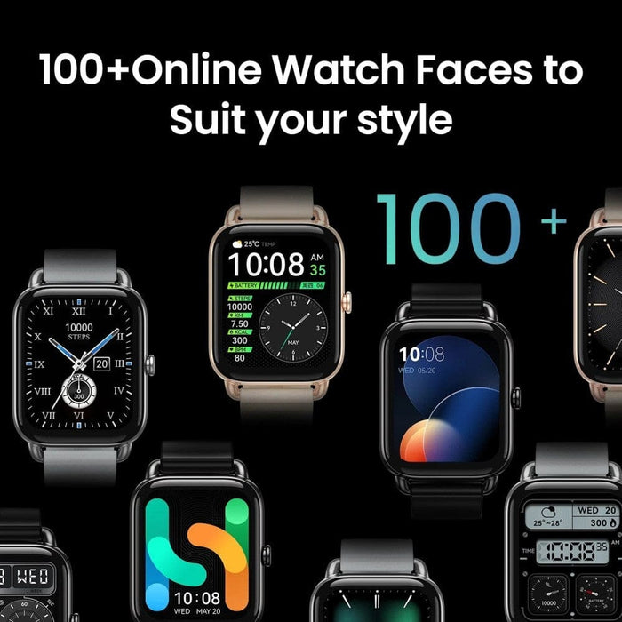 1.78’’ Amoled Display 100 + Watch Faces Smart