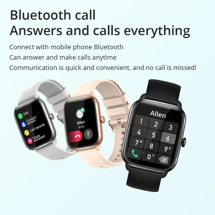 1.9 Inch Full Screen Bluetooth Sleep Monitor Smart Watch