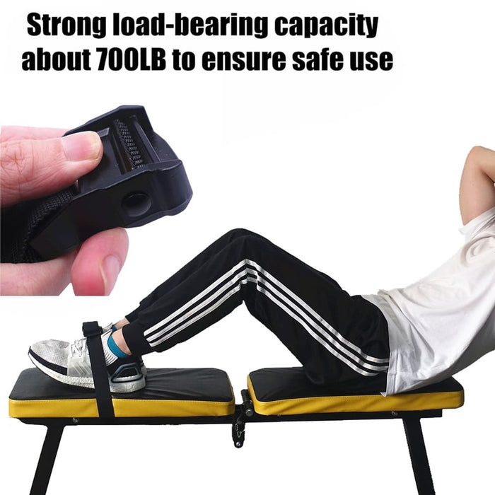 1.2m Adjustable Nordic Hamstring Curl Strap Belt