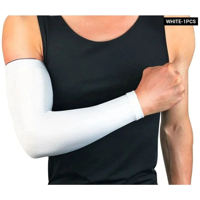 1 Pc Breathable Uv Protection Sports Compression Long Arm