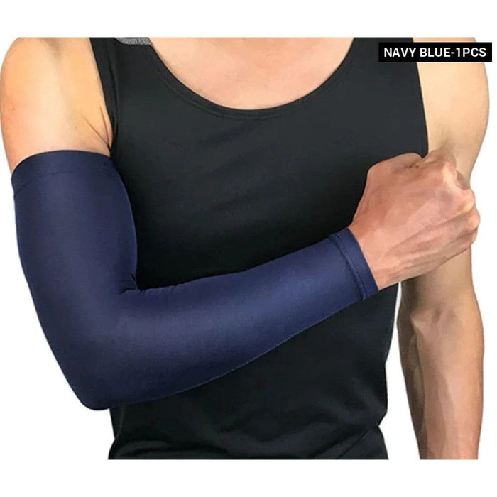 1 Pc Breathable Uv Protection Sports Compression Long Arm