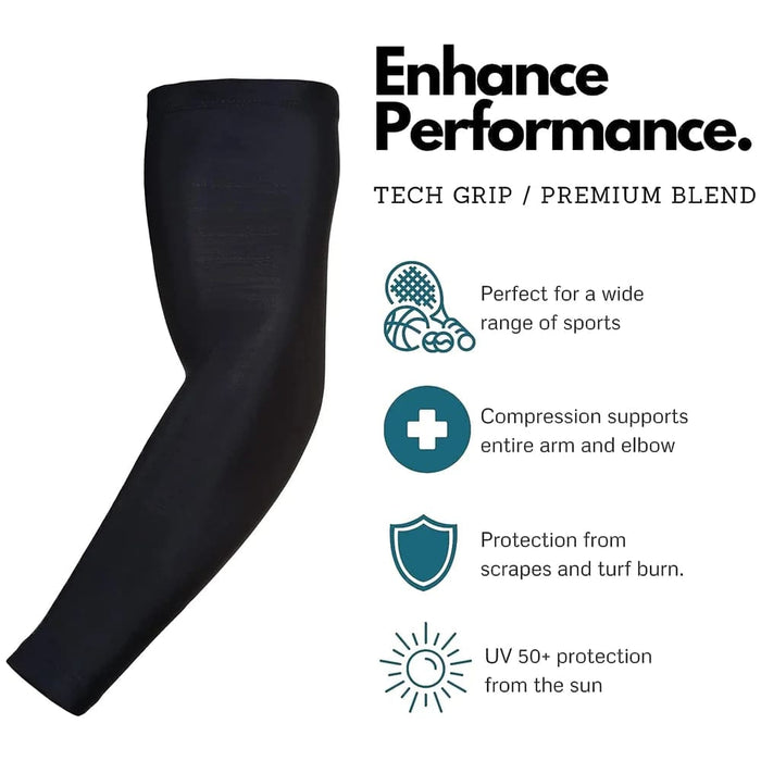 1 Pc Breathable Quick Dry Uv Protection Arm Elbow Pad