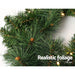 Nz Local Stock-1.8m Christmas Garland With Pre-lit Led