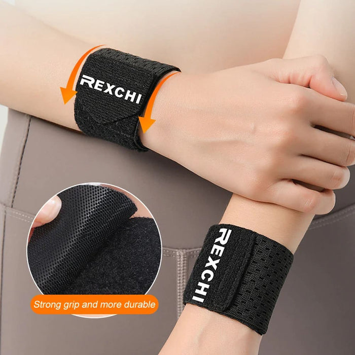 1 Pc Elastic Wrist Compression Brace Support Weightlifting