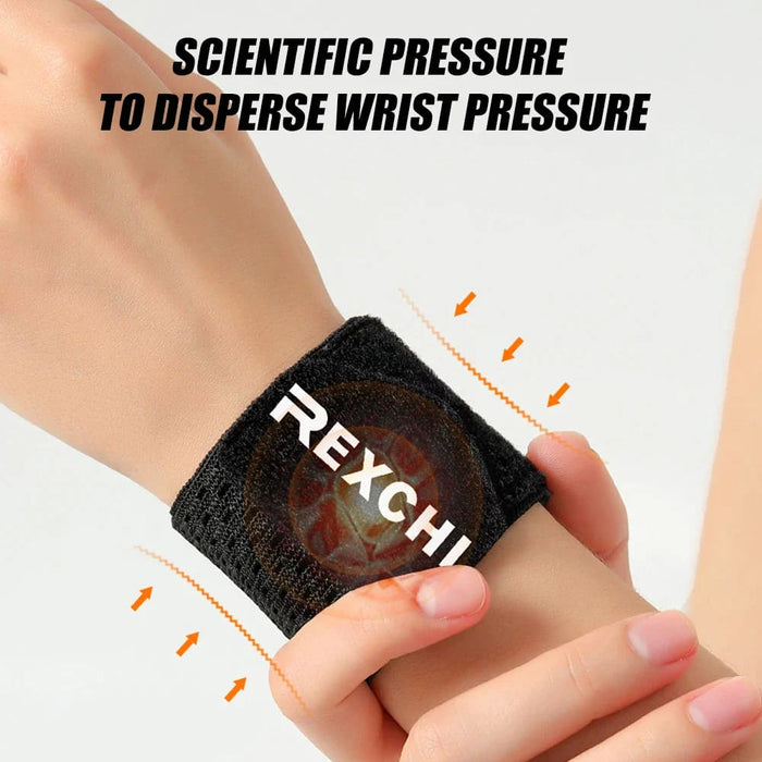 1 Pc Elastic Wrist Compression Brace Support Weightlifting