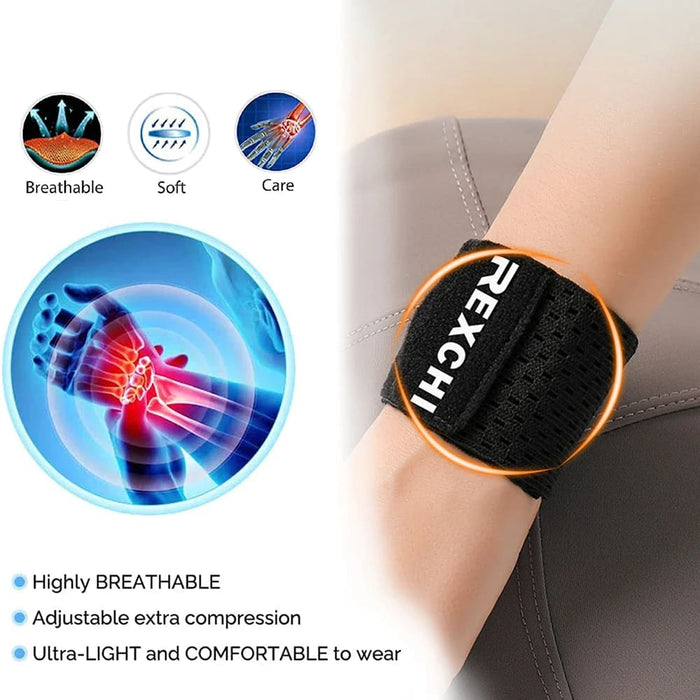 1 Pc Elastic Wrist Compression Brace Support Weightlifting