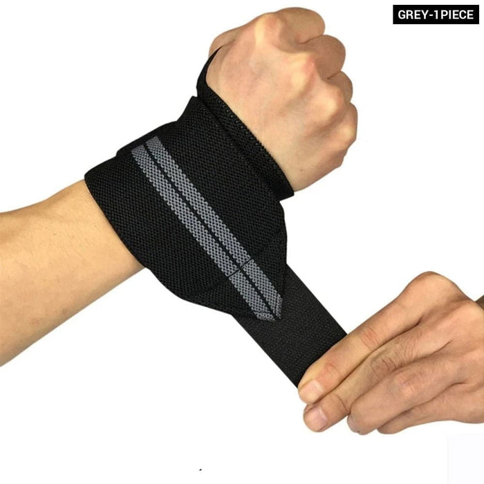 1 Pc Elastic Wrist Support Wraps For Fitness Powerlifting