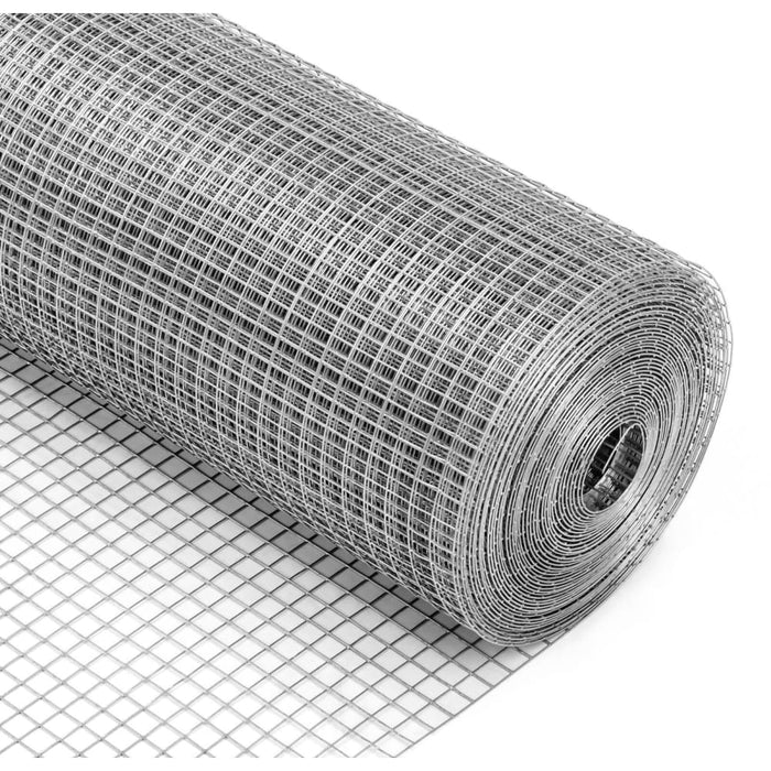 1 x 2m Galvanised Wire Garden Mesh Pet Chicken Coop Fencing