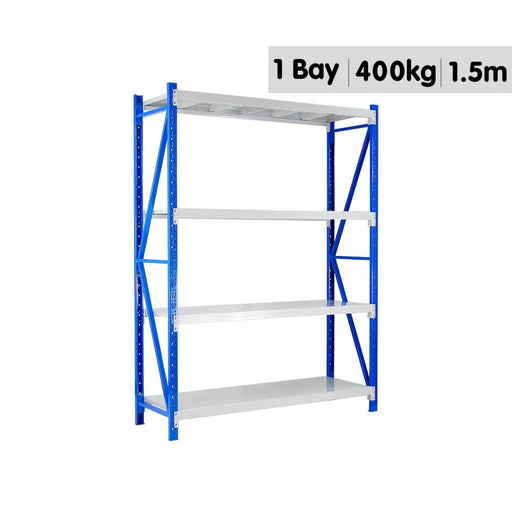 1 Bay Garage Storage Steel Rack Long Span Shelving