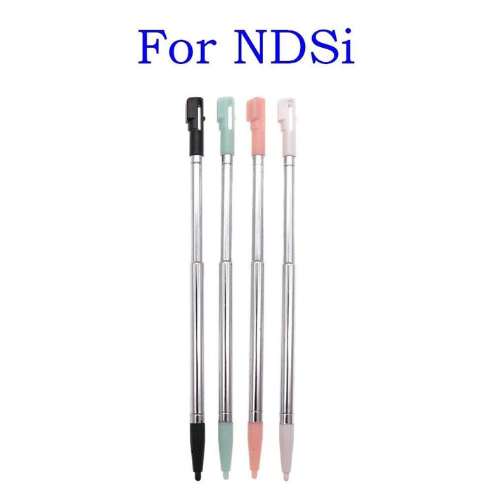 1 Set Metal Telescopic Touch Screen Stylus Pen For Nintendo