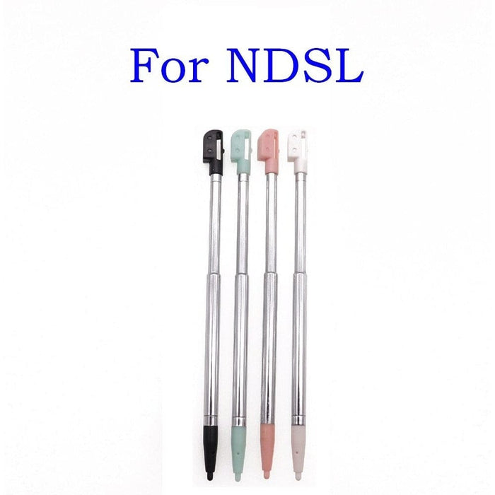 1 Set Metal Telescopic Touch Screen Stylus Pen For Nintendo