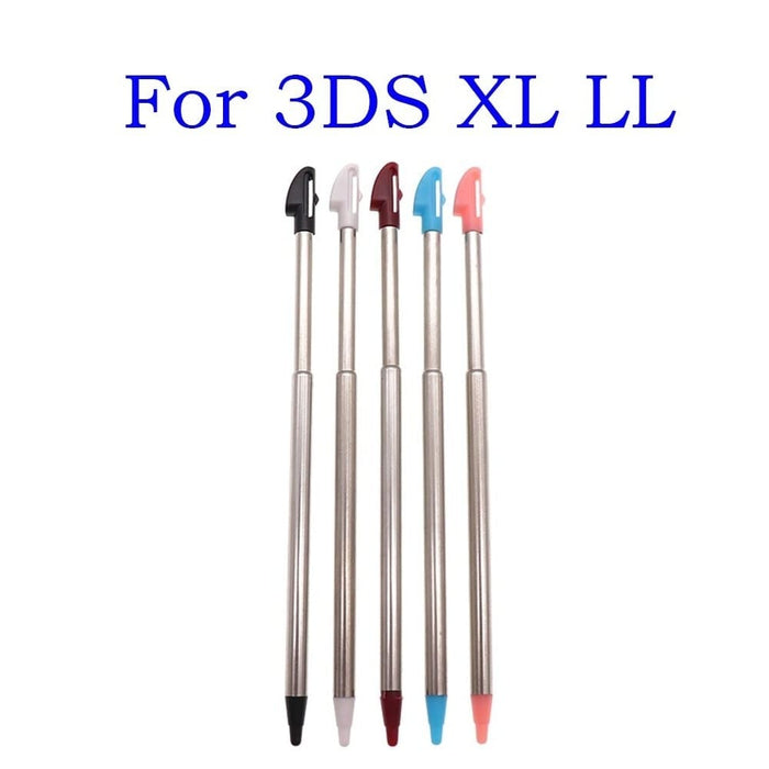 1 Set Metal Telescopic Touch Screen Stylus Pen For Nintendo