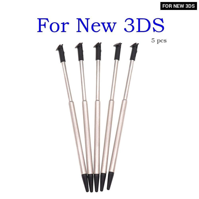 1 Set Metal Telescopic Touch Screen Stylus Pen For Nintendo