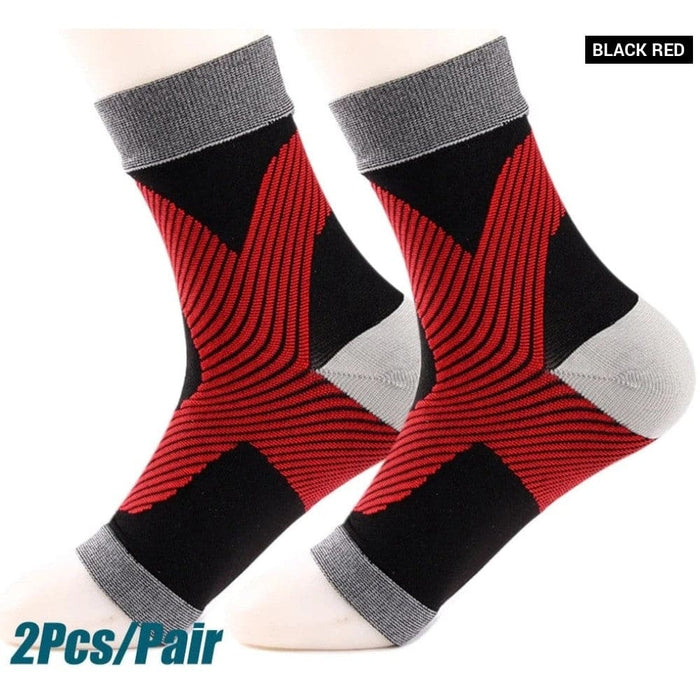 1 Pair Ankle Brace Compression Socks For Relieves Achilles