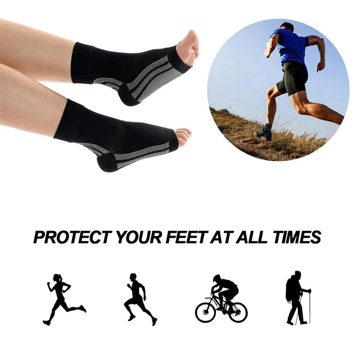 1 Pair Ankle Compression Socks For Achilles Tendonitis