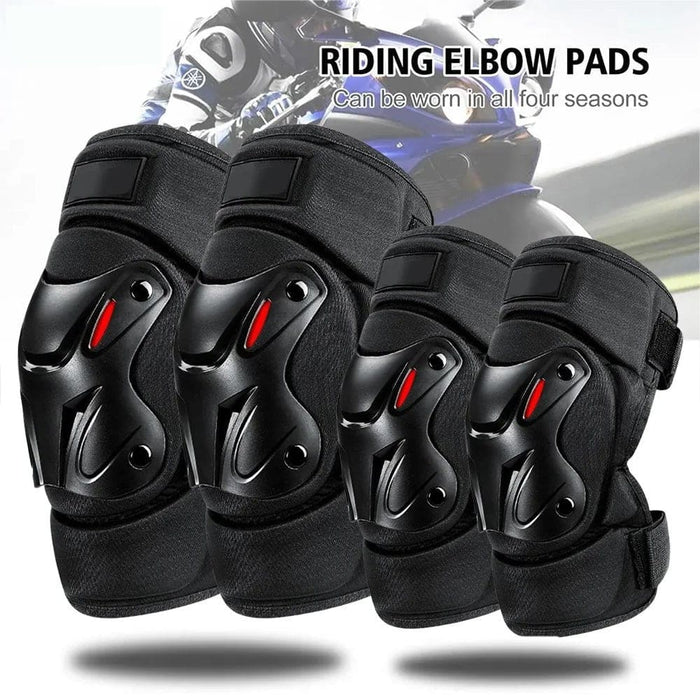 1 Pair Anti-drop Breathable Windproof Knee & Elbow Pads