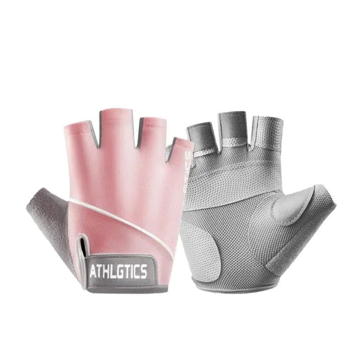 1 Pair Breathable Fingerless Gym Gloves For Men And Women