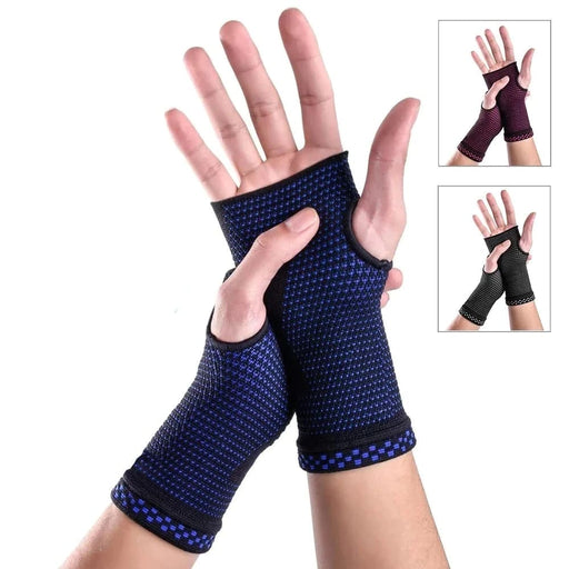 1 Pair Breathable Sweat - absorbing Wrist Compression