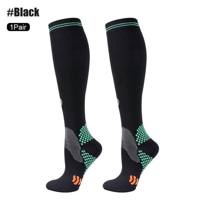 1 Pair Elastic Breathable High Socks Calf Sleeves