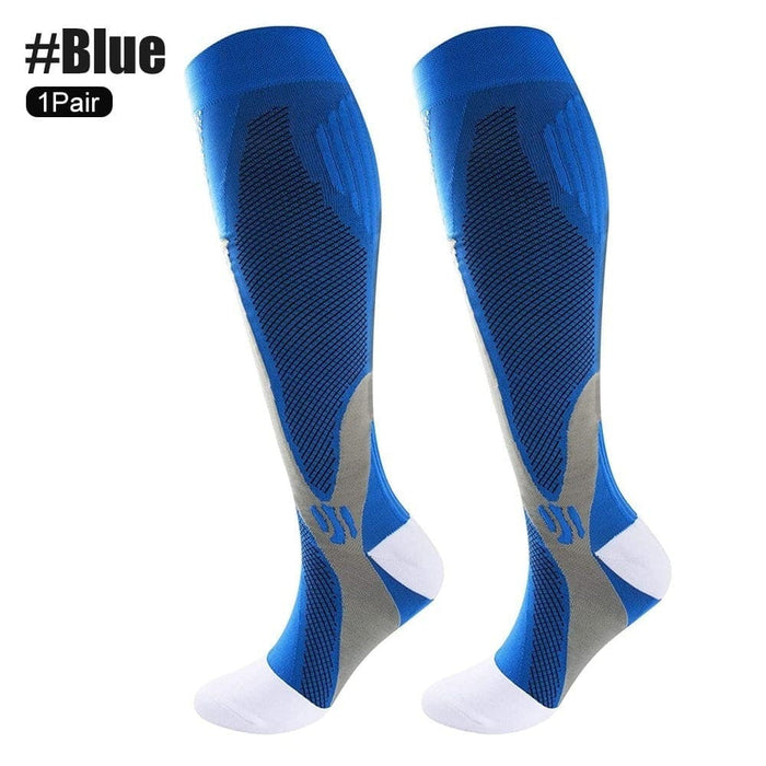 1 Pair Elastic Breathable High Socks Calf Sleeves