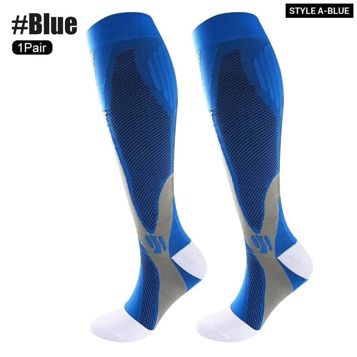 1 Pair Elastic Breathable High Socks Calf Sleeves