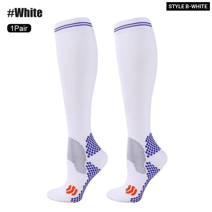 1 Pair Elastic Breathable High Socks Calf Sleeves