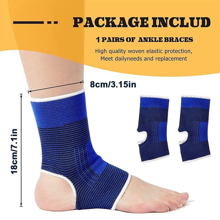 1 Pair Elastic Breathable Knitted Ankle Socks