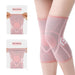 1 Pair Knitted Knee Compression Sleeves For Men Women