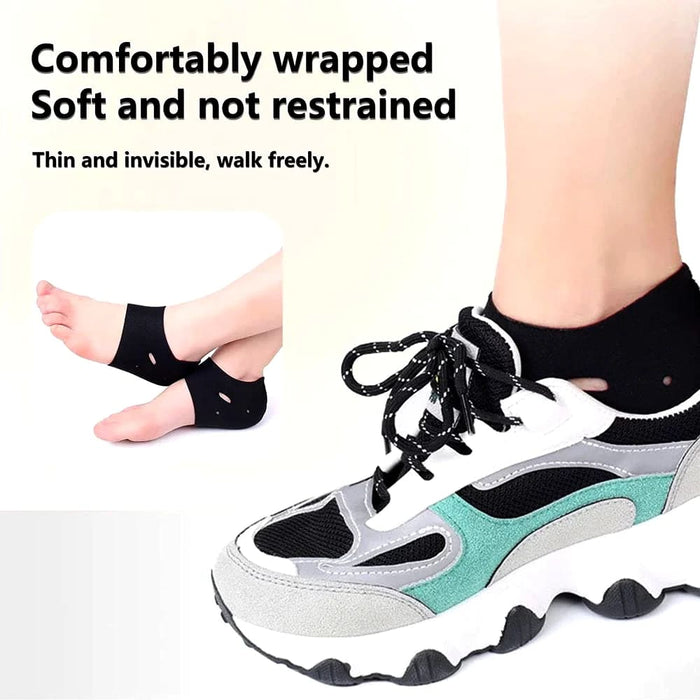 1 Pair Pain Relief Heel Protect Ankle Brace Sock Support