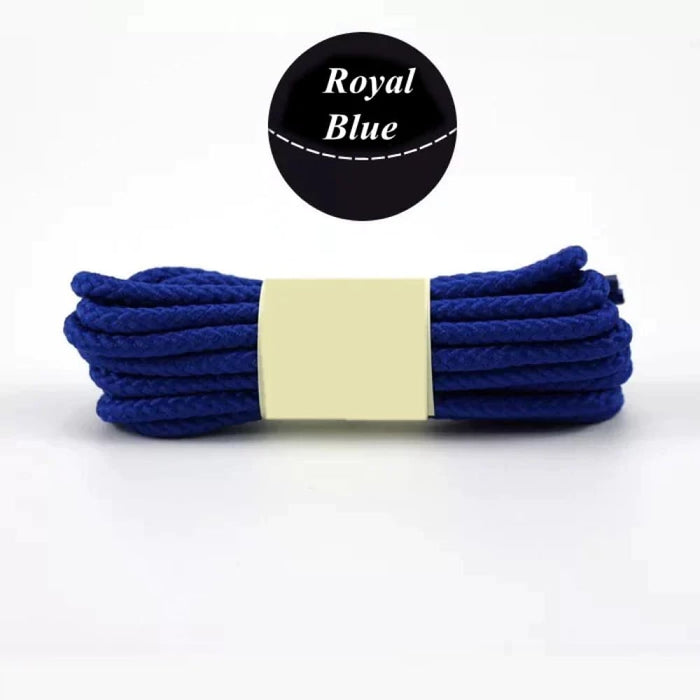 1 Pair Round Shoe Laces For Casual Sneakers Leather Shoes